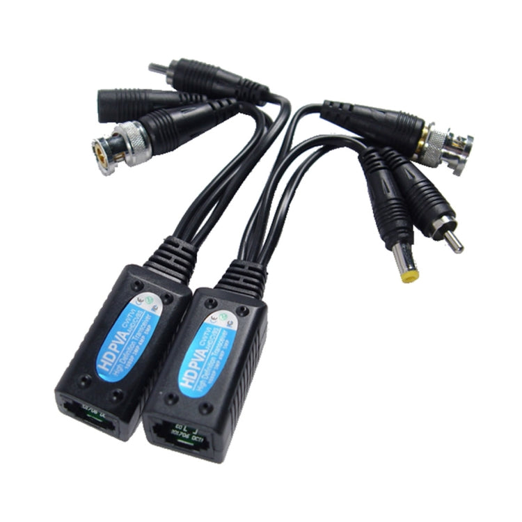 500PVA 電源+視頻+音頻三合一  可拼接 無源雙絞線收發器, 一對