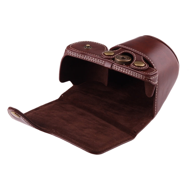 皮質相機包適用於索尼A6000 / A6300 / Nex 6 背帶