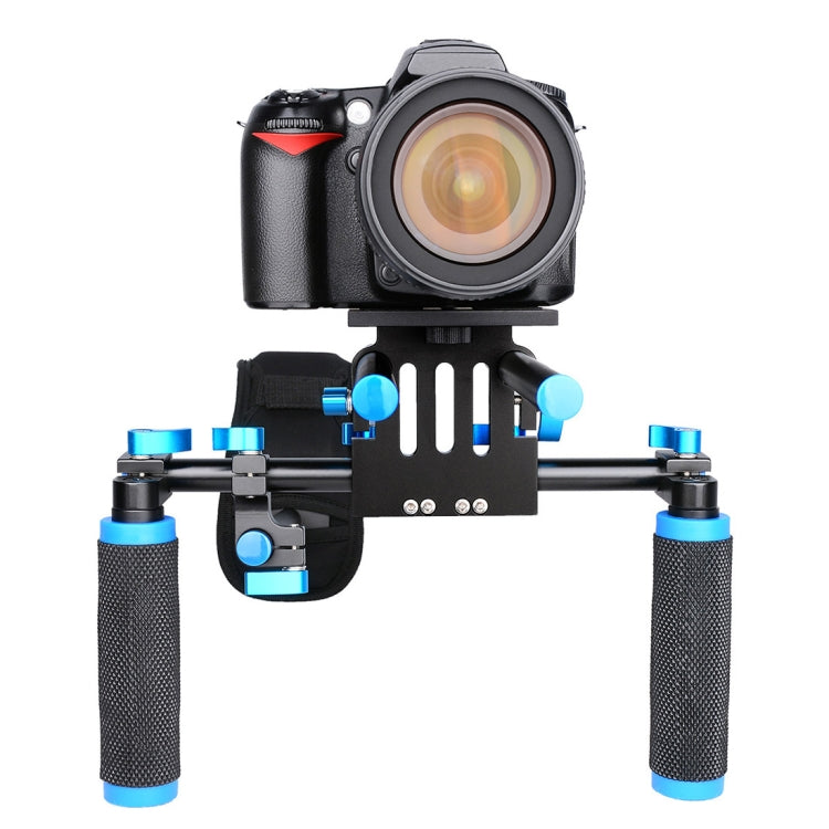 YLG0102A-A01 野狼谷 雙手柄攝影托架組合 用於攝像機, 單反相機