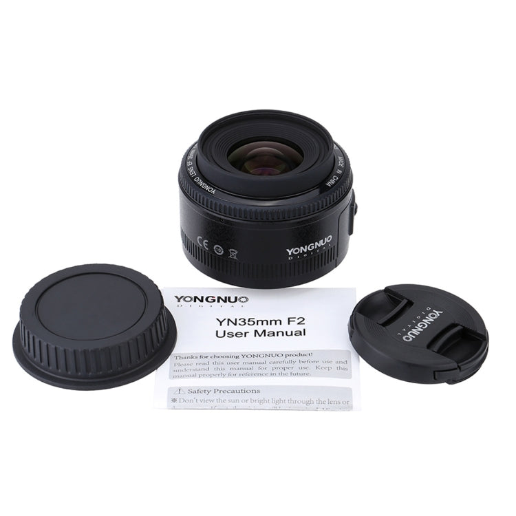 永諾YN35MM F2C廣角AF定焦鏡頭 適用於佳能相機