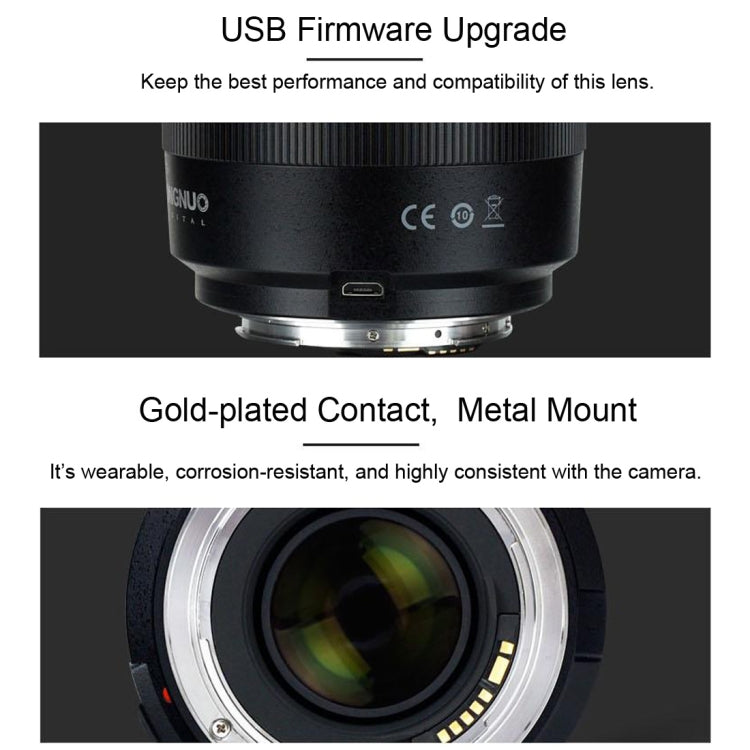 永諾YN50MM F1.4C廣角AF定焦鏡頭 適用於佳能相機