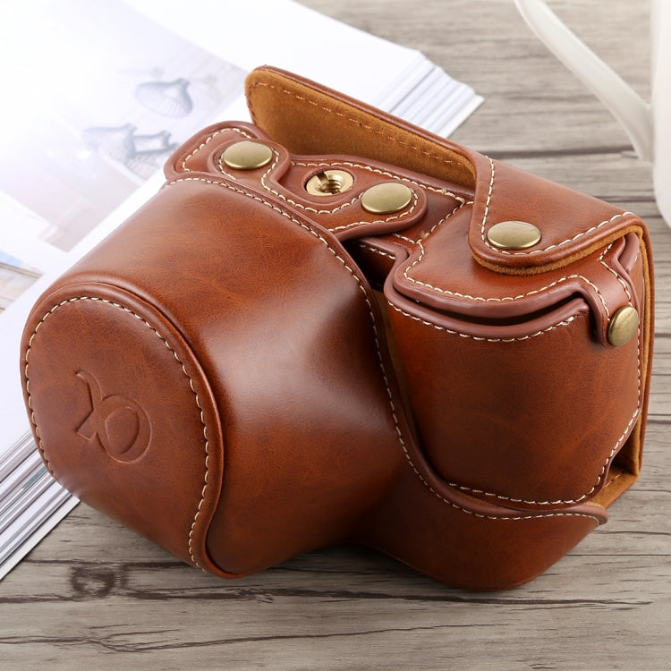 皮質相機包適用於索尼A6300 帶背帶