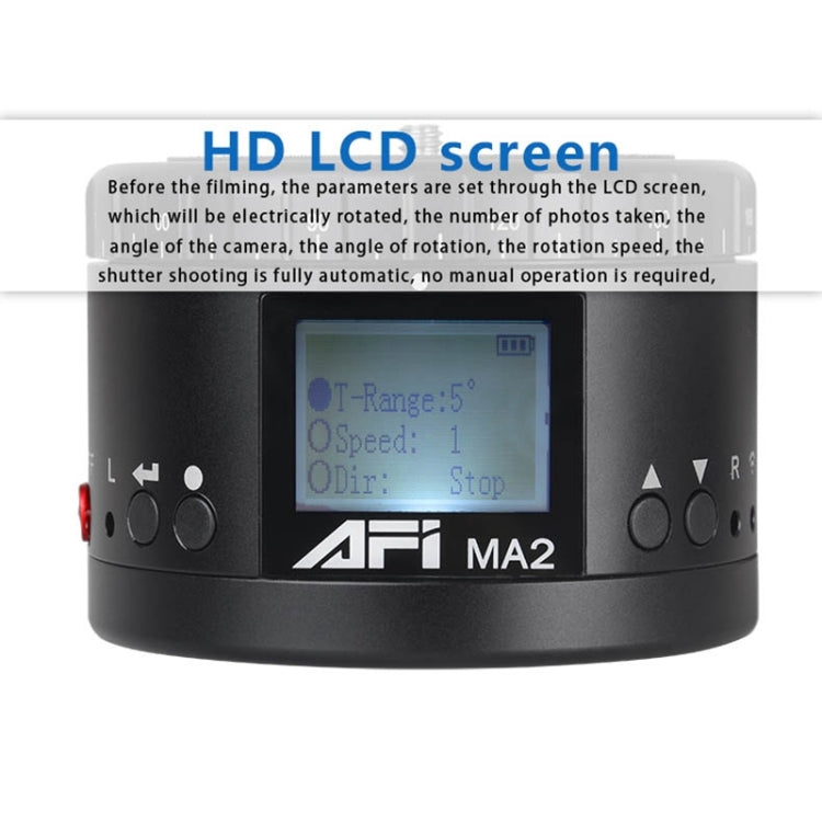 MA2 360度全景延時星空攝影LCD單反電動雲台 帶縮時錄影