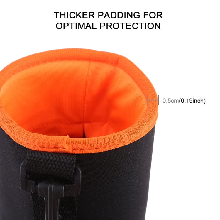 單反相機鏡頭袋微單鏡頭包 鏡頭內膽包 防水保護套 加絨加厚 直徑：10cm，高度：14cm