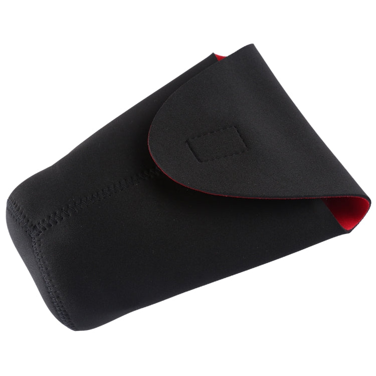 單反相機鏡頭包加厚防震潜水料鏡頭收納包粘扣款 直徑：100mm，高度：185mm