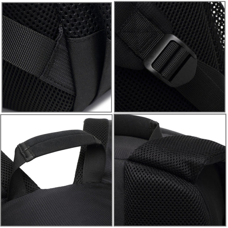 DL-B028 中性休閑款相機收納包 戶外防水防刮雙肩攝影包 尺寸：27.5 * 12.5 * 34 cm