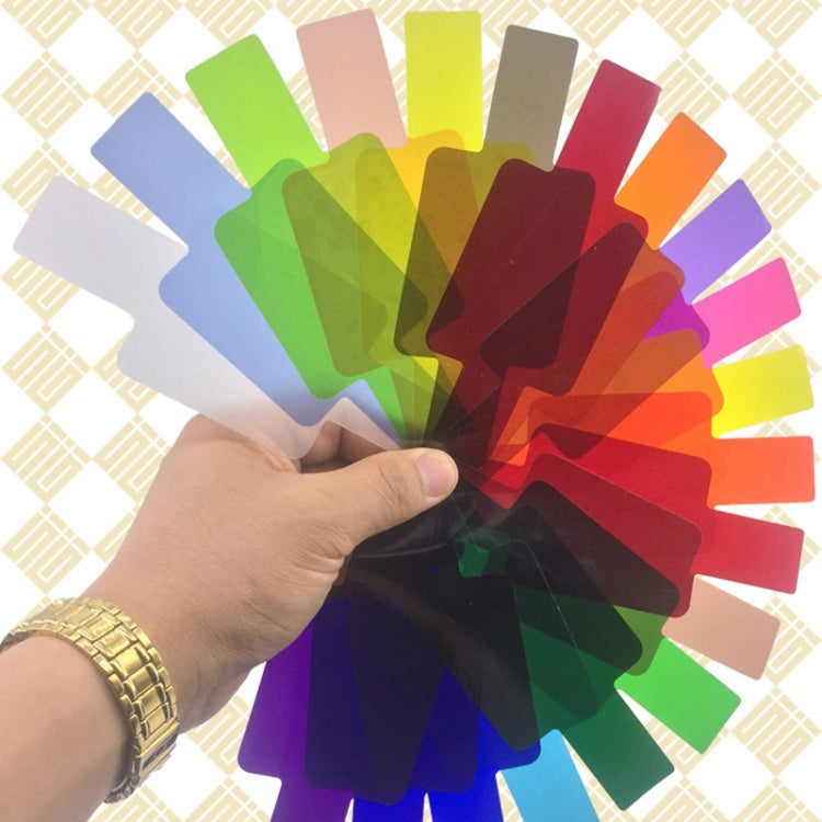 20片/套 SiGi思界 SG200 20色濾色片套裝 相機機頂閃光燈配件色溫片