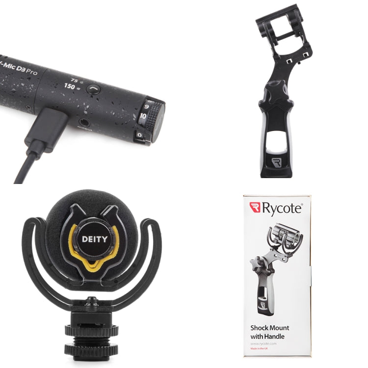 Deity V-Mic D3 Pro Kit 超指向電容麥克風  帶防震懸架帶手柄