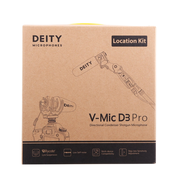 Deity V-Mic D3 Pro Kit 超指向電容麥克風  帶防震懸架帶手柄