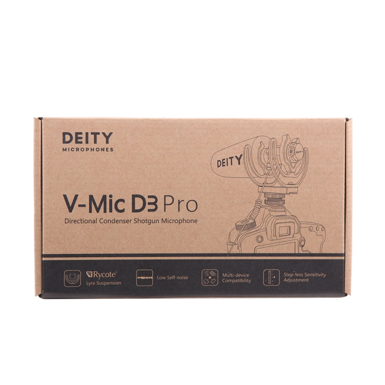 Deity V-Mic D3 Pro超指向電容麥克風  帶防震懸架