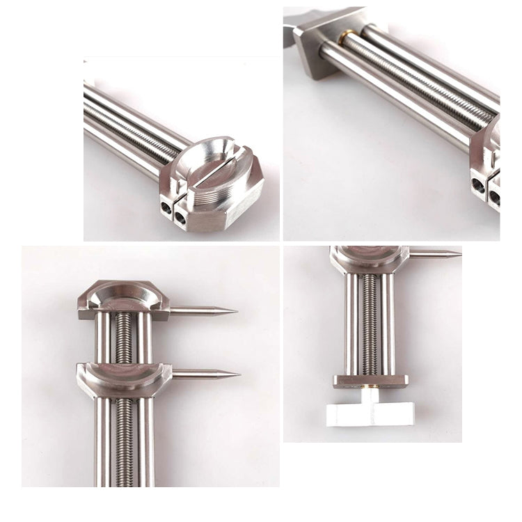 ZXGJ0002/G1三腳架雲台快裝板相機鏡頭修理雙面螺紋螺口復原整形維修工具