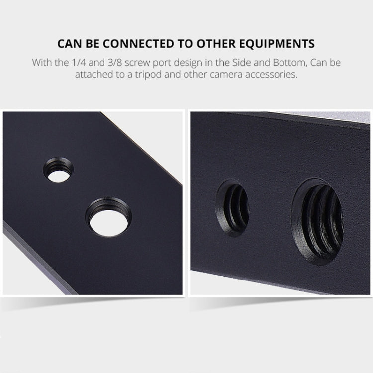 YELANGU L40T 40cm 碳纖便攜桌面滑軌適用於單反相機/ 攝像機