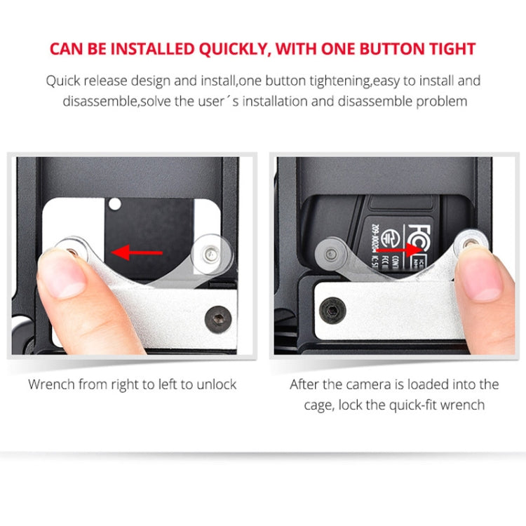 YELANGU C9-A YLG0911A  專用BMPCC 4K兔籠  框+手柄