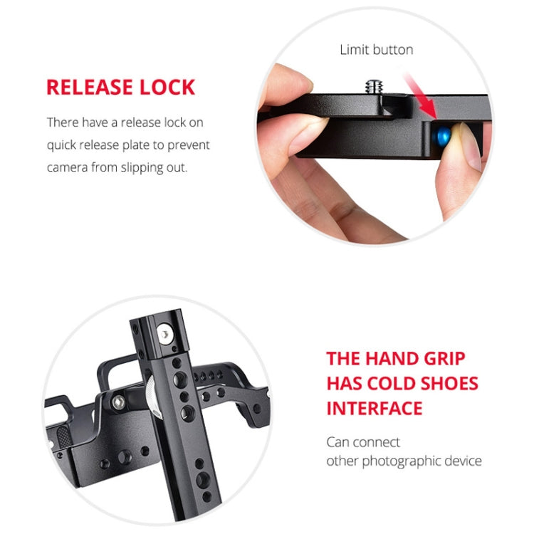 YELANGU C9-A YLG0911A  專用BMPCC 4K兔籠  框+手柄