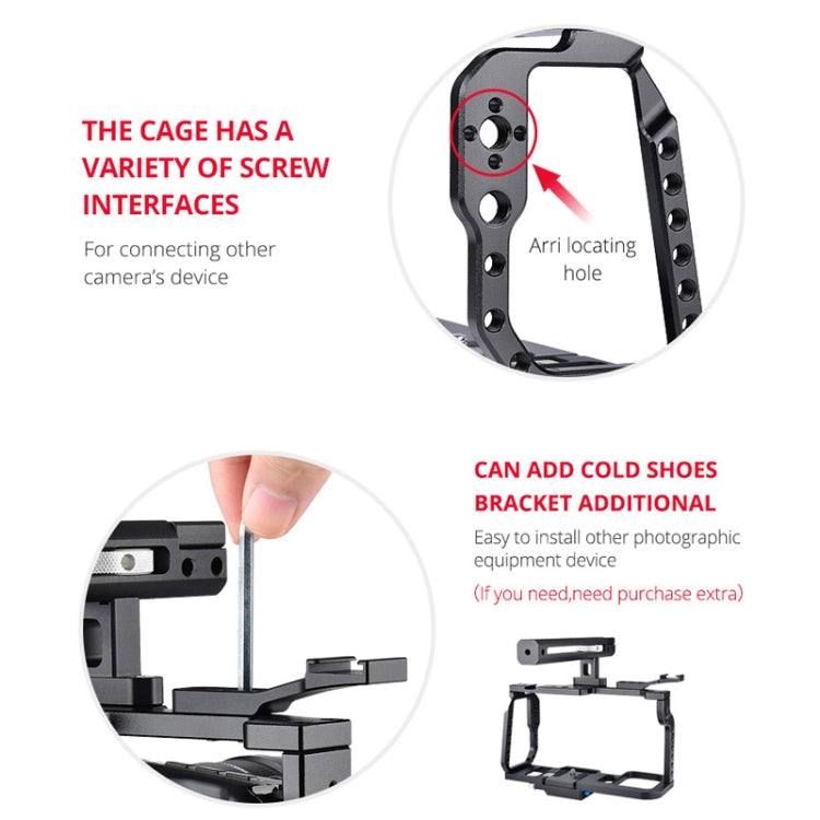 YELANGU C9-A YLG0911A  專用BMPCC 4K兔籠  框+手柄