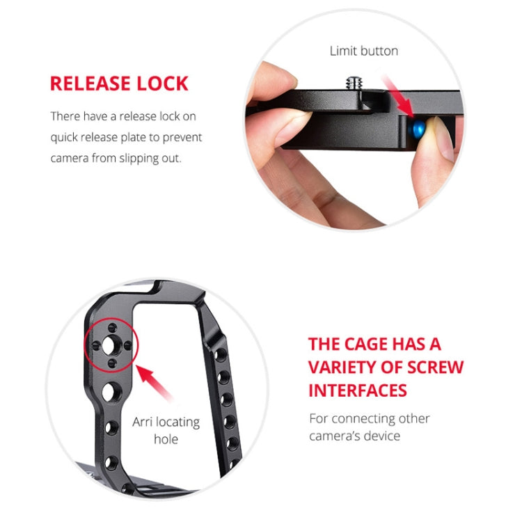 YELANGU C9 YLG0911A-A  專用BMPCC 4K兔籠  單框