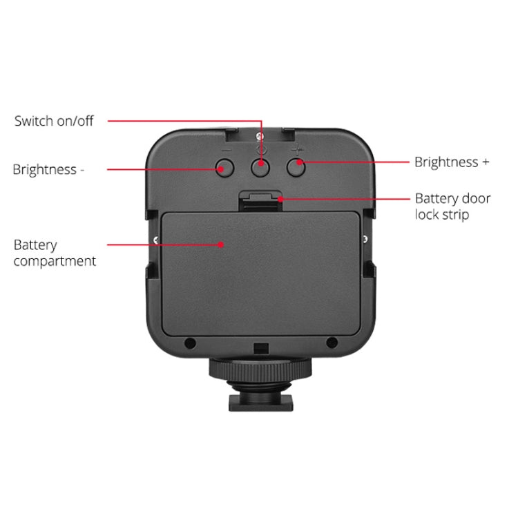 YELANGU LED01 LED攝影燈 49燈珠