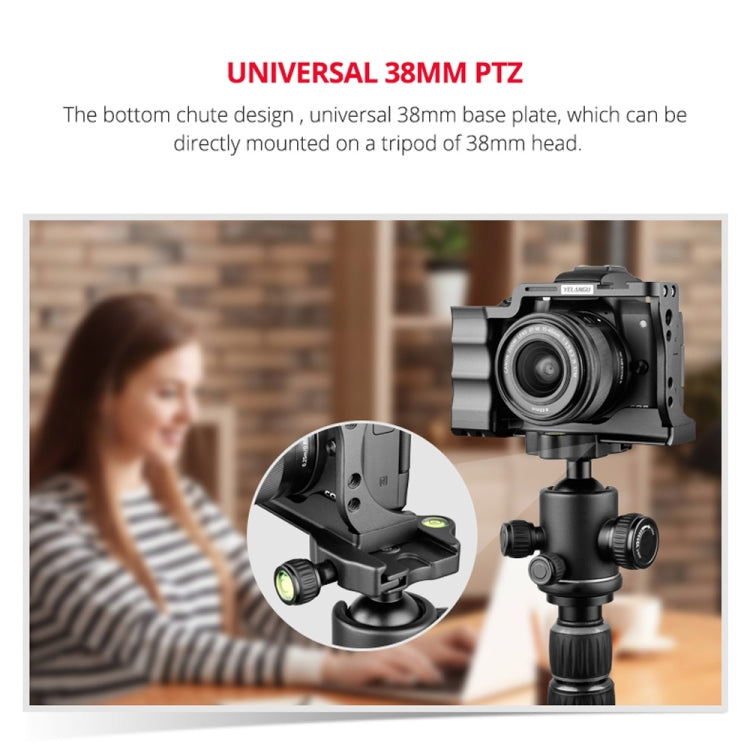 YELANGU C14-A YLG0714A-A Video Camera Cage Stabilizer for Canon EOS M50