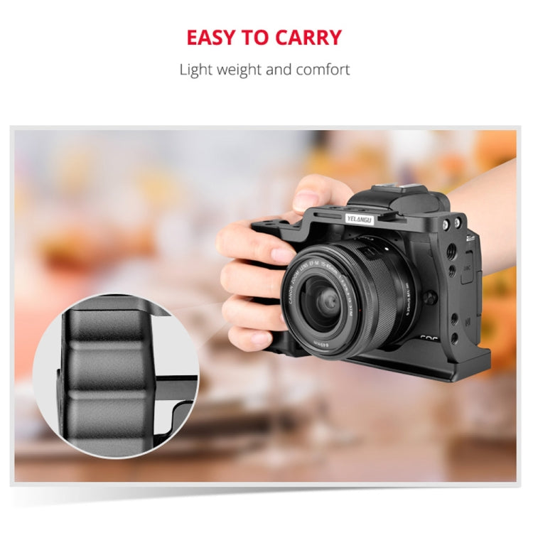 YELANGU C14-A YLG0714A-A Video Camera Cage Stabilizer for Canon EOS M50