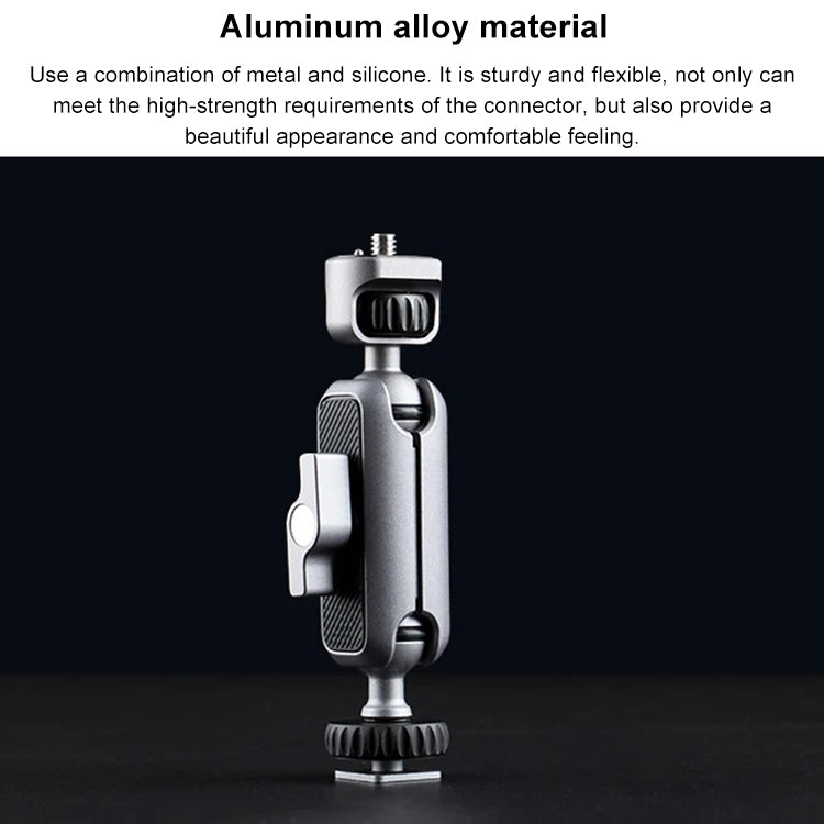 PGYTECH攝影魔術手怪臂萬向支架連接三腳架手機攝影補光燈監視器