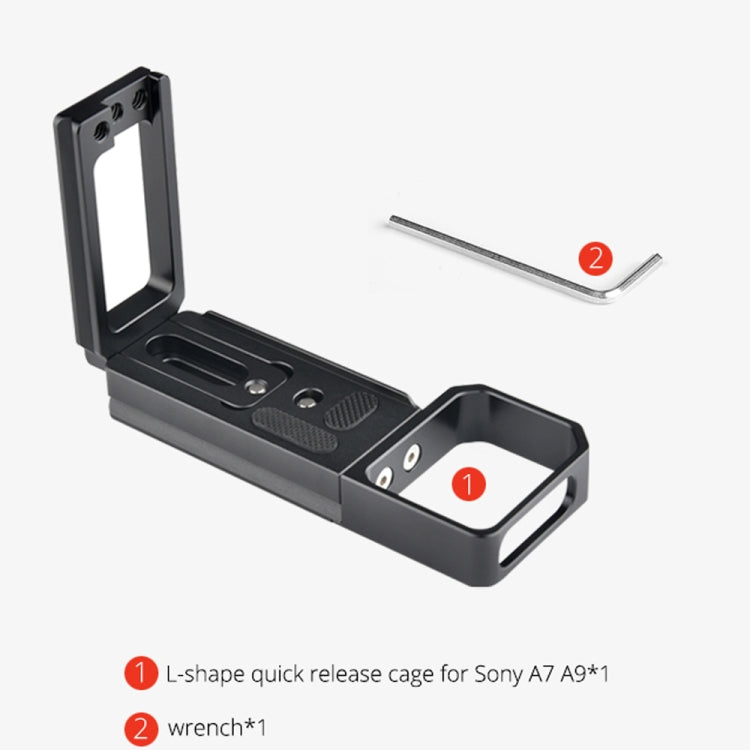 YELANGU CL6 YLG0712A適用於索尼A9  / A7 III/ A7R III 橫豎拍板