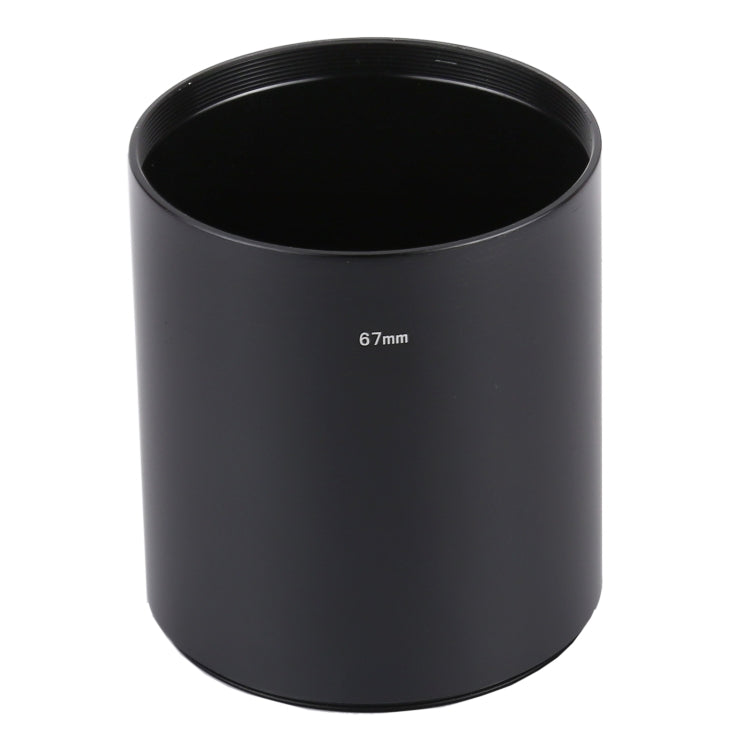 67mm 中長焦專用全金屬遮光罩 羅口直筒式
