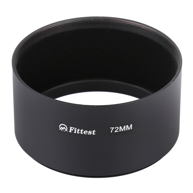 FITTEST 72mm 中長焦專用全金屬遮光罩 羅口直筒式