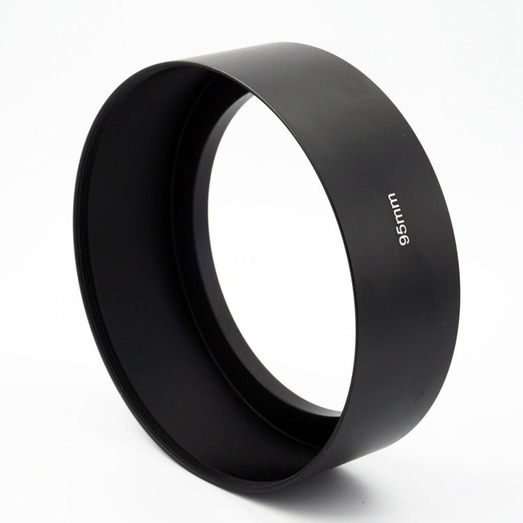 95mm 中長焦專用全金屬遮光罩 羅口直筒式