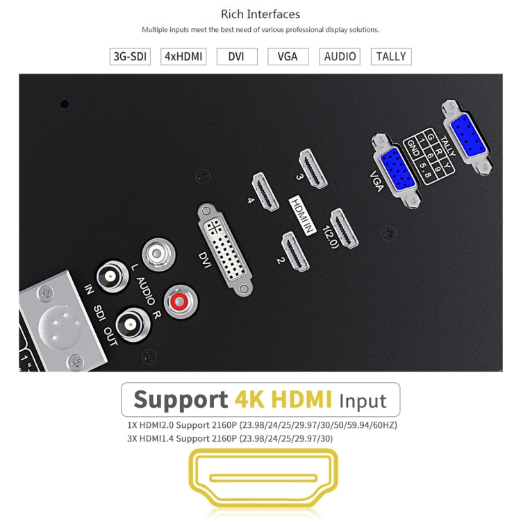 SEETEC 4K280-9HSD-CO 3840x2160 28英寸 HDMI 4K 高清導演監視器 支持四畫面分割