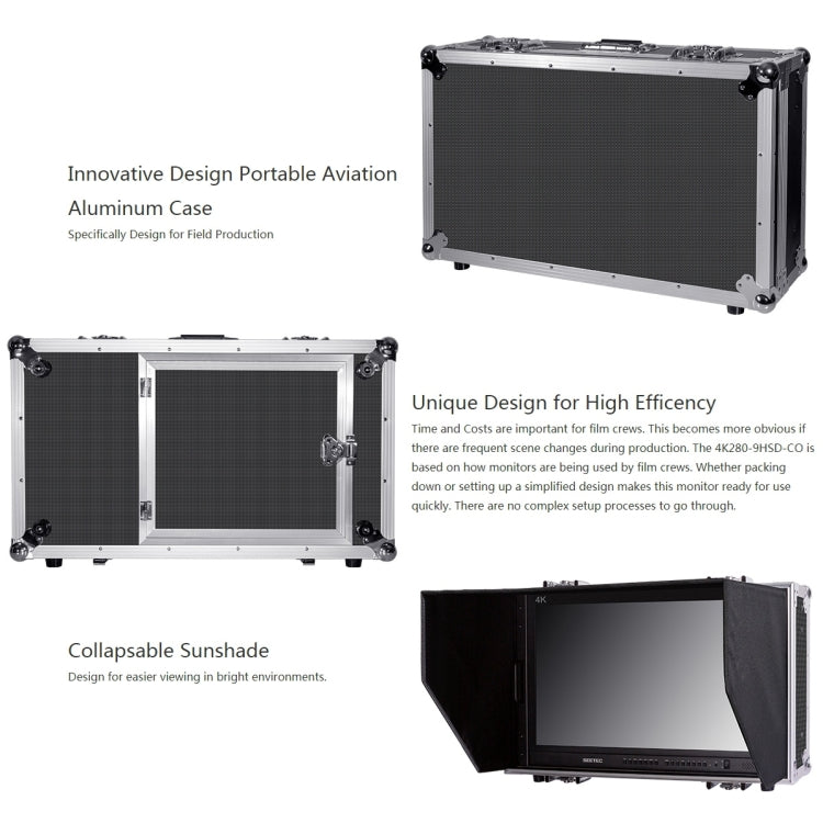 SEETEC 4K280-9HSD-CO 3840x2160 28英寸 HDMI 4K 高清導演監視器 支持四畫面分割