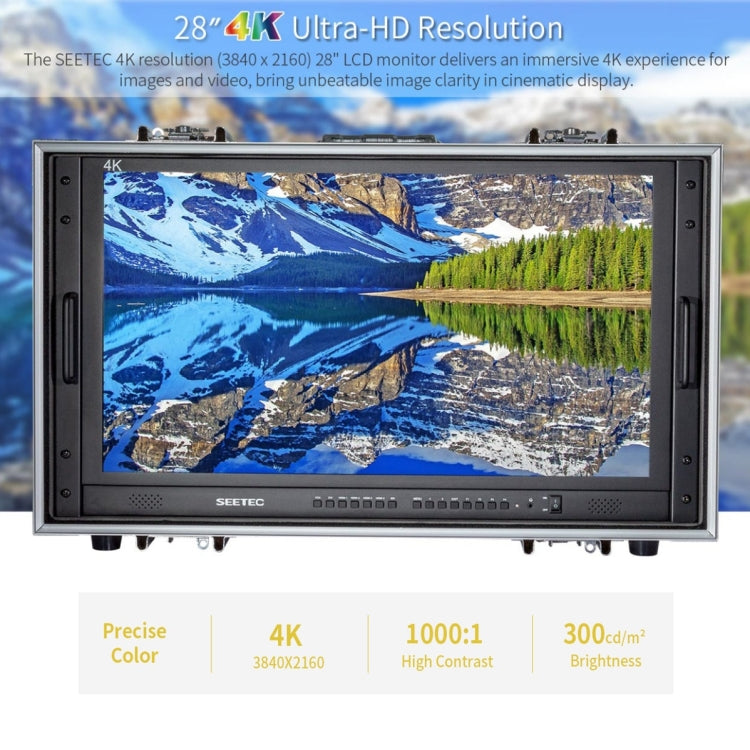 SEETEC 4K280-9HSD-CO 3840x2160 28英寸 HDMI 4K 高清導演監視器 支持四畫面分割