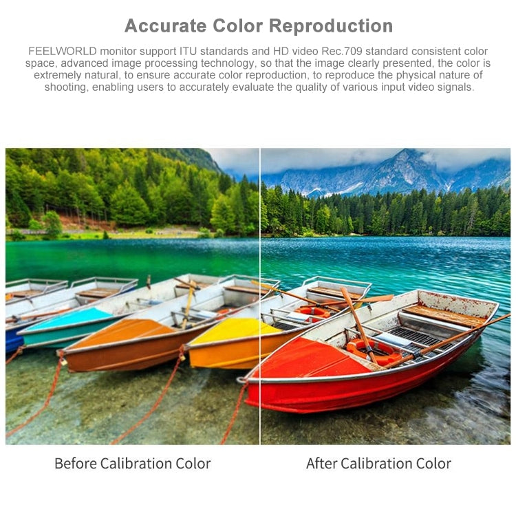 富威德 LUT6S 1920x1080 2600 nits 6英寸IPS屏 HDMI 4K SDI HDI觸摸攝影監視器