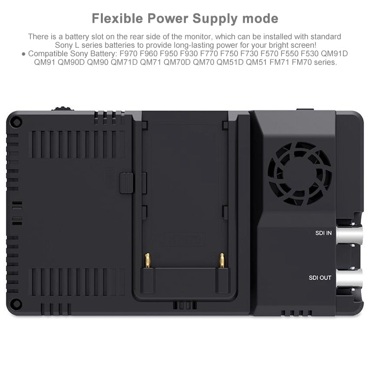 富威德 LUT6S 1920x1080 2600 nits 6英寸IPS屏 HDMI 4K SDI HDI觸摸攝影監視器
