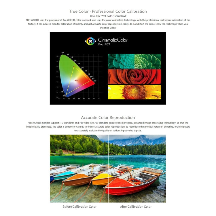 富威德 LUT7 1920x1200 2200 nits 7英寸IPS屏 觸摸HDMI 4K攝影監視器