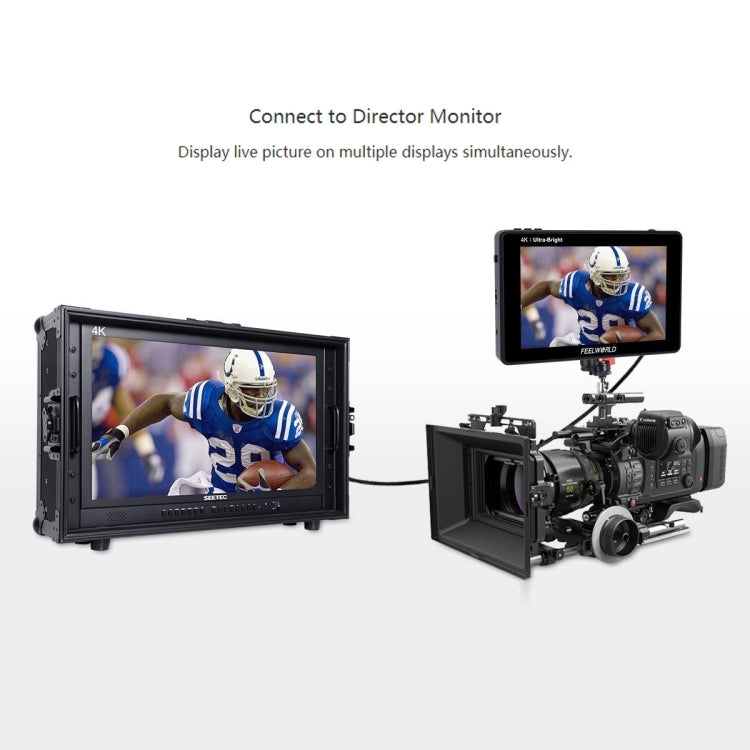 富威德 LUT7 1920x1200 2200 nits 7英寸IPS屏 觸摸HDMI 4K攝影監視器