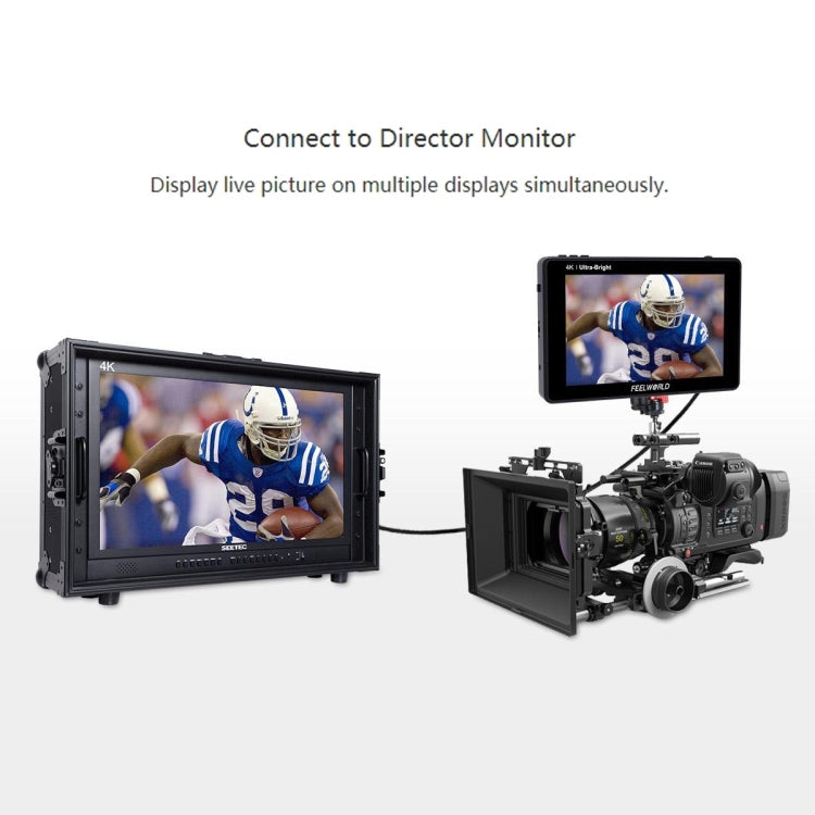 富威德 LUT7S 1920x1200 2200 nits 7英寸IPS屏 HDMI 4K 觸摸攝影監視器