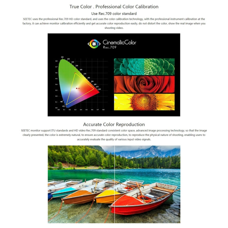 SEETEC P133-9HSD 1920x1080 13.3英寸 廣播級全高清傳媒影視監視器