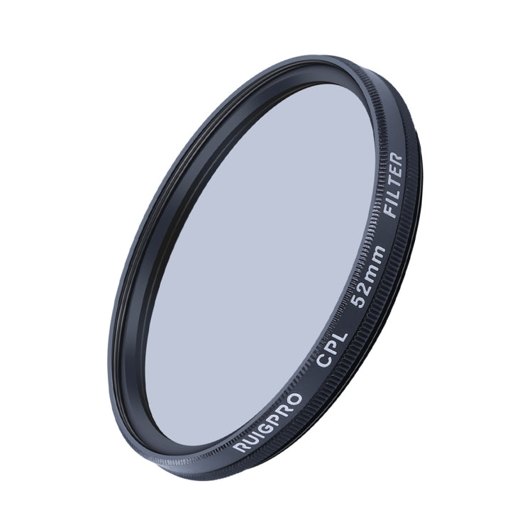 RUIGPRO 適用於GoPro HERO10 Black / HERO9 Black CPL濾鏡 帶轉接環/鏡頭蓋