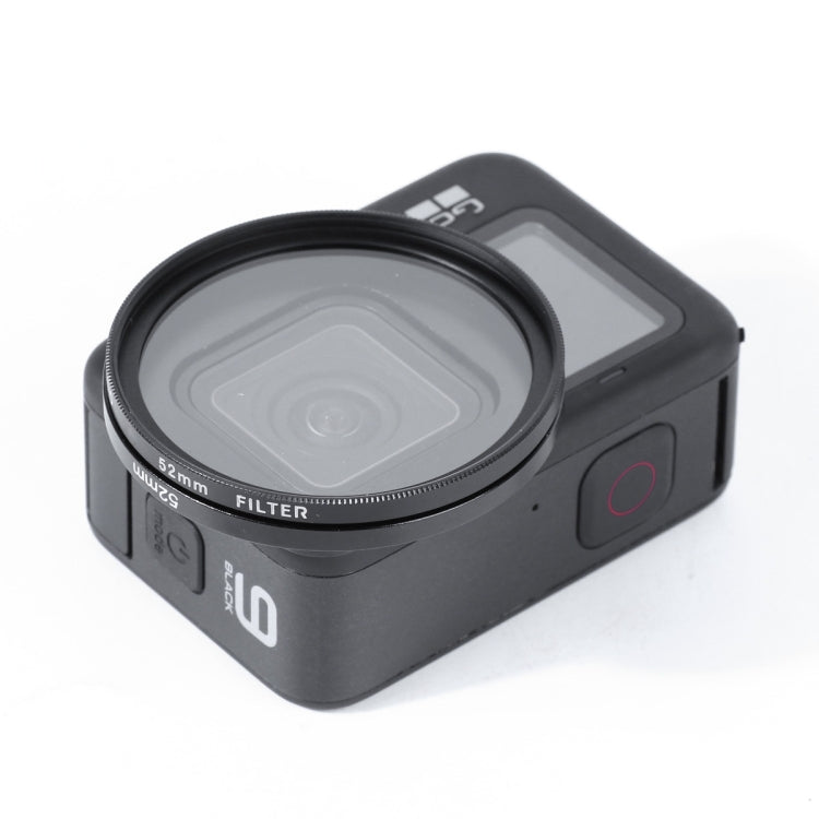RUIGPRO 適用於GoPro HERO10 Black / HERO9 Black CPL濾鏡 帶轉接環/鏡頭蓋