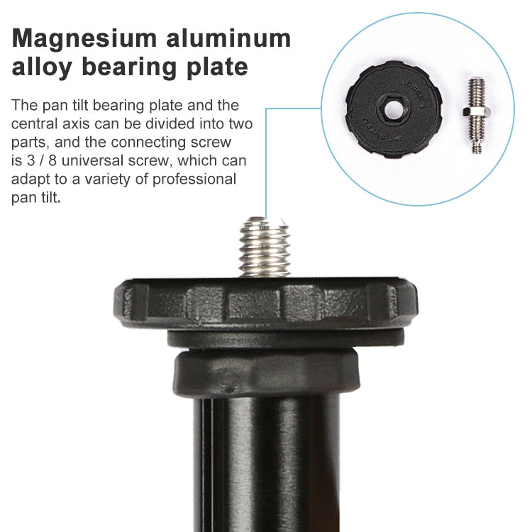 捷寶 554 可調節鋁合金三腳架帶雲台 適用於單反相機