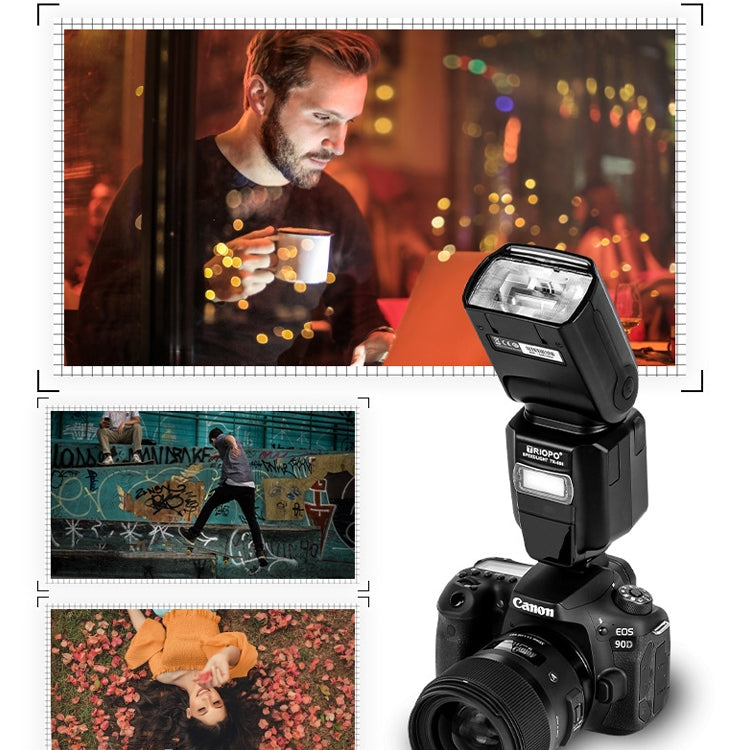 捷寶 TR-666 適用於佳能尼康單反相機閃光燈