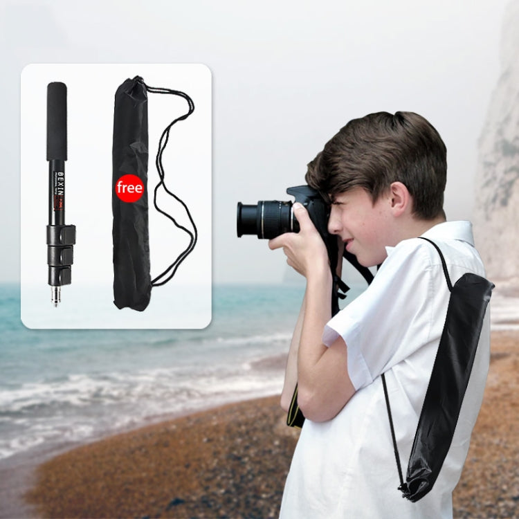 貝欣 P-264L 便攜鋁合金攝影手持燈架獨腳架