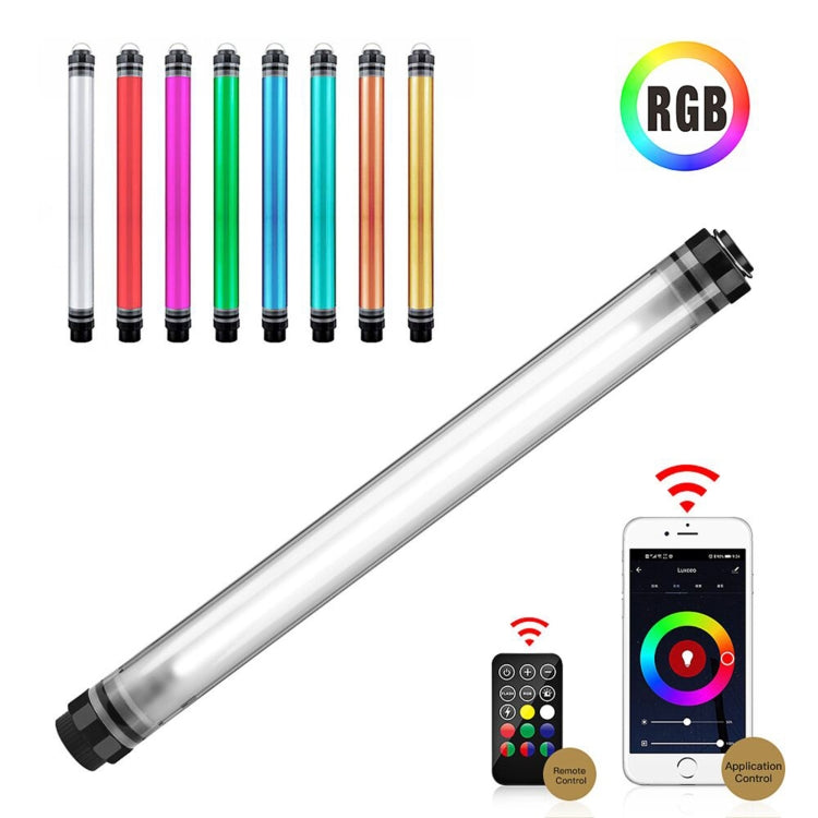 樂士歐P7RGB Pro手持全彩補光燈 36000色+APP+4種特效 帶遙控