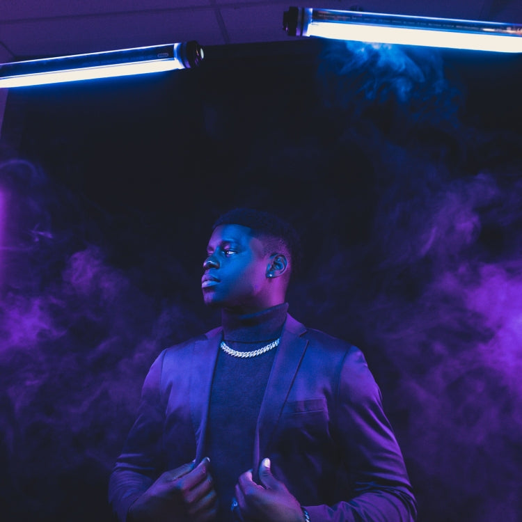 樂士歐P7RGB Pro手持全彩補光燈 36000色+APP+4種特效 帶遙控