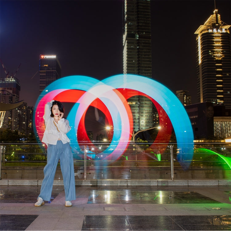 樂士歐P7RGB Pro手持全彩補光燈 36000色+APP+4種特效 帶遙控