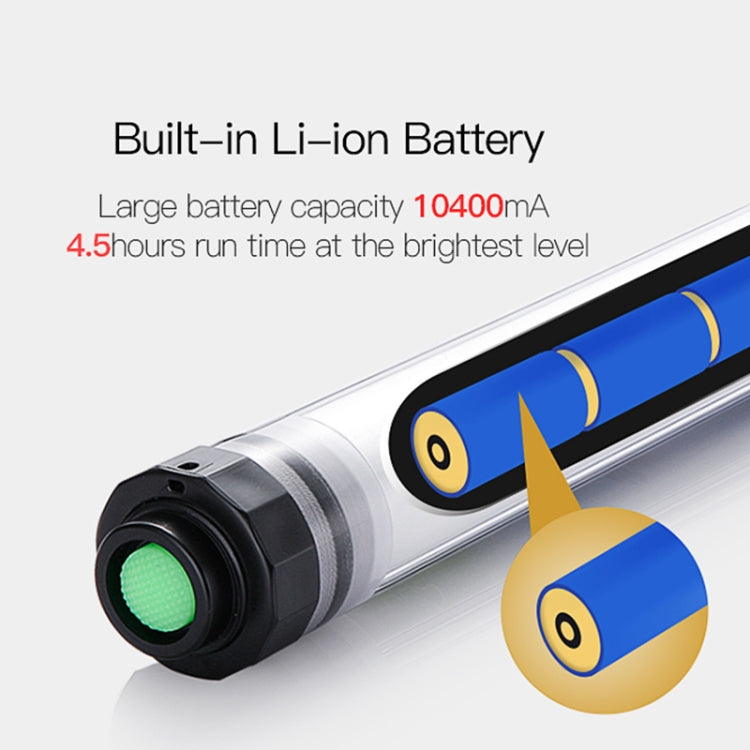 樂士歐P7RGB手持七彩補光燈 8色+4種特效 帶遙控