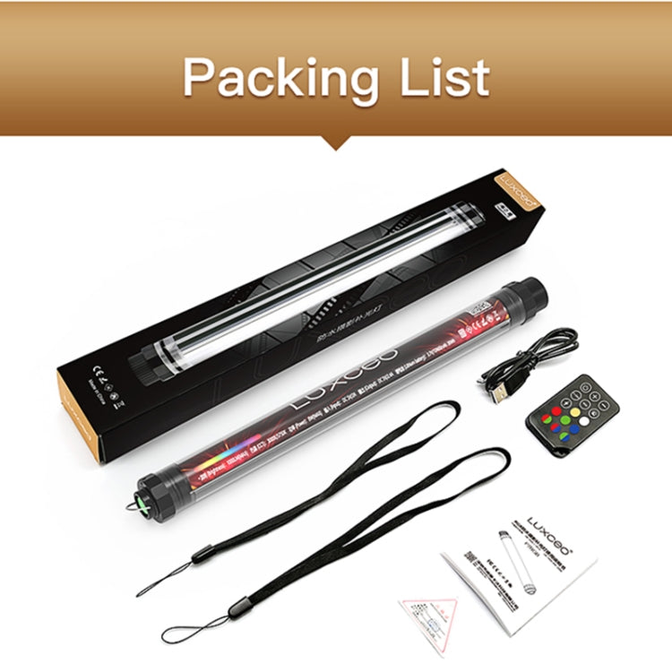 樂士歐P7RGB手持七彩補光燈 8色+4種特效 帶遙控