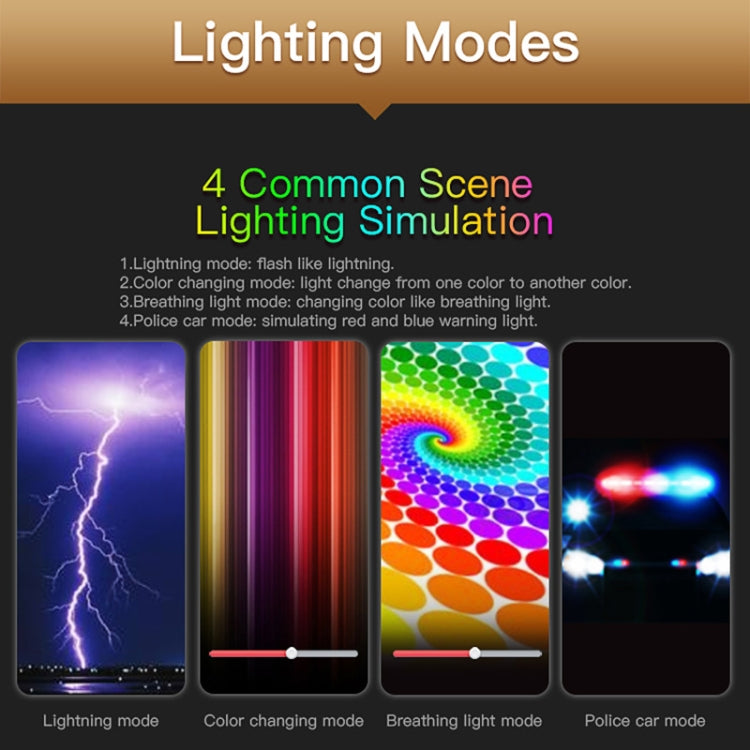 樂士歐P7RGB手持七彩補光燈 8色+4種特效 帶遙控