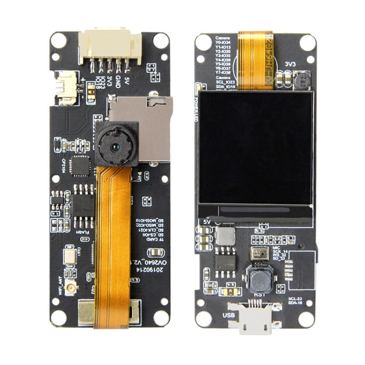 TTGO OV2640相機模塊 標準加長版單鏡頭 適配T-Camera Plus ESP32-DOWDQ6 8MB SPRAM