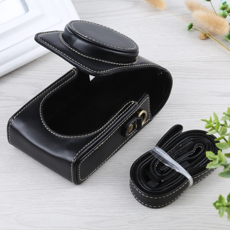 PU皮質相機包適用於適用於Ricoh/理光GRIII GRII, 索尼 ZV-1 DSC-RX100M7/M6/M5/M2 帶背帶